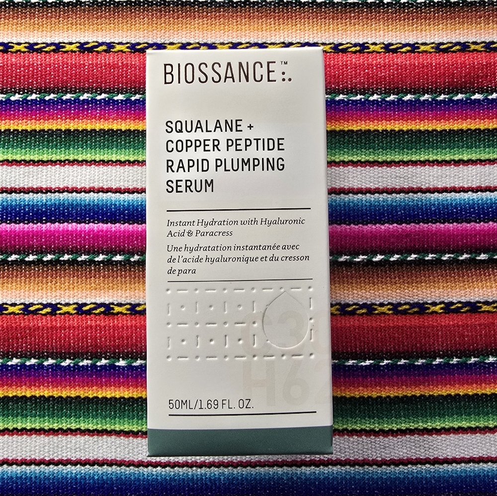 Biossance Squalane Copper Peptide Rapid Plumping Serum